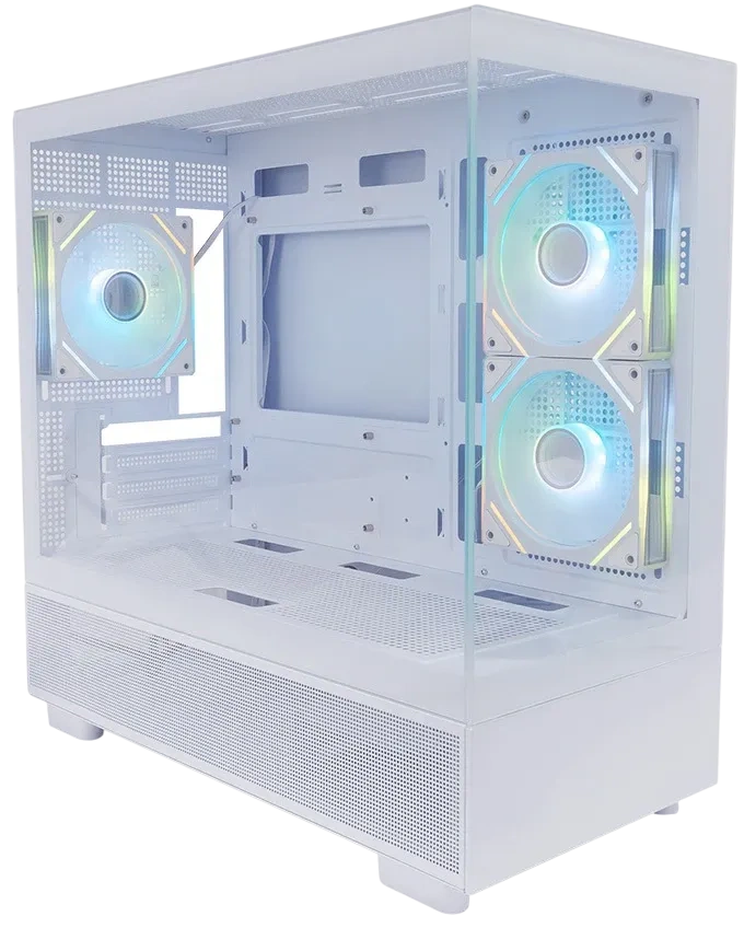 Компьютерный корпус 1STPLAYER MIKU Mi5 ARGB White (Mi5-WH-2FC7R-W-1FC7-W) купить по выгодной цене! 