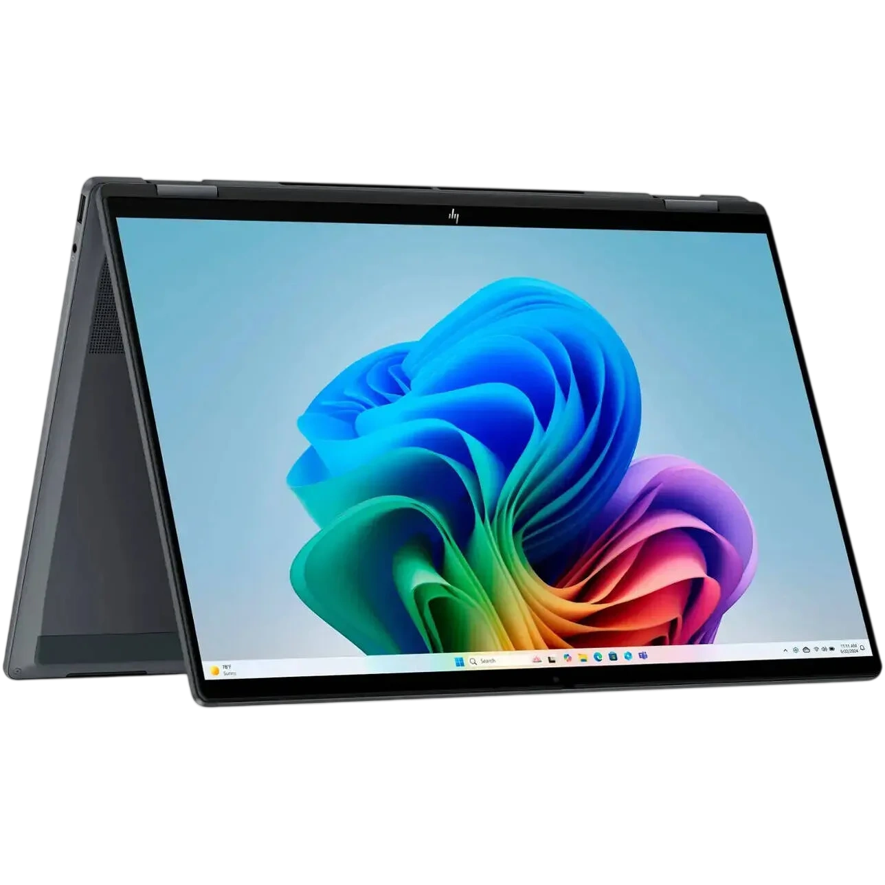 Ноутбук HP OmniBook X Flip 16-as0013dx (Intel Core Ultra 5 226V/16" 1920x1200, Touch/16Gb/512Gb SSD/Windows 11 Home) Серый - фото