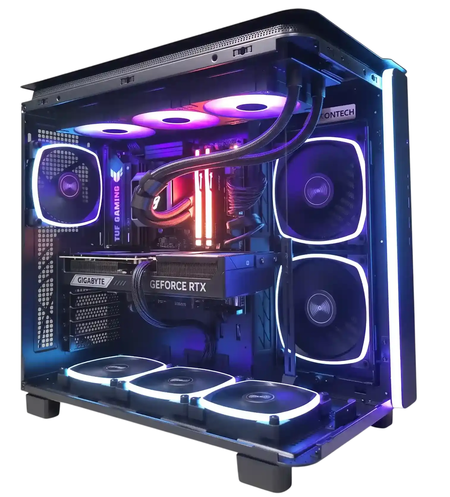 Игровой компьютер 992926 (Ryzen 7 9700X 3.8 ГГц/AMD X870/32 ГБ DDR5 6.0 ГГц/1024 ГБ SSD/RTX 5060 Ti 16 ГБ/Wi-Fi/850W/Montech KING 95 PRO ARGB Black)