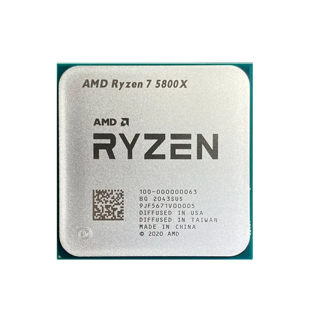 Процессор AMD Ryzen 7 5800X (3.8 ГГц - 4.7 ГГц / AM4 / кол-во ядер