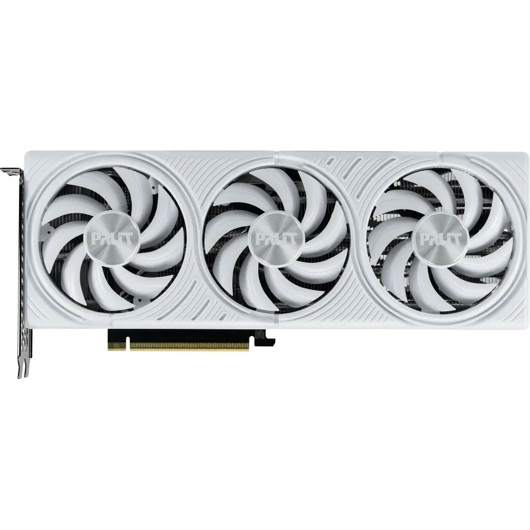 Видеокарта Palit GeForce RTX 5070 OC 12Gb (NE75070U19K9-GB2050W), White, Retail купить по выгодной цене! 