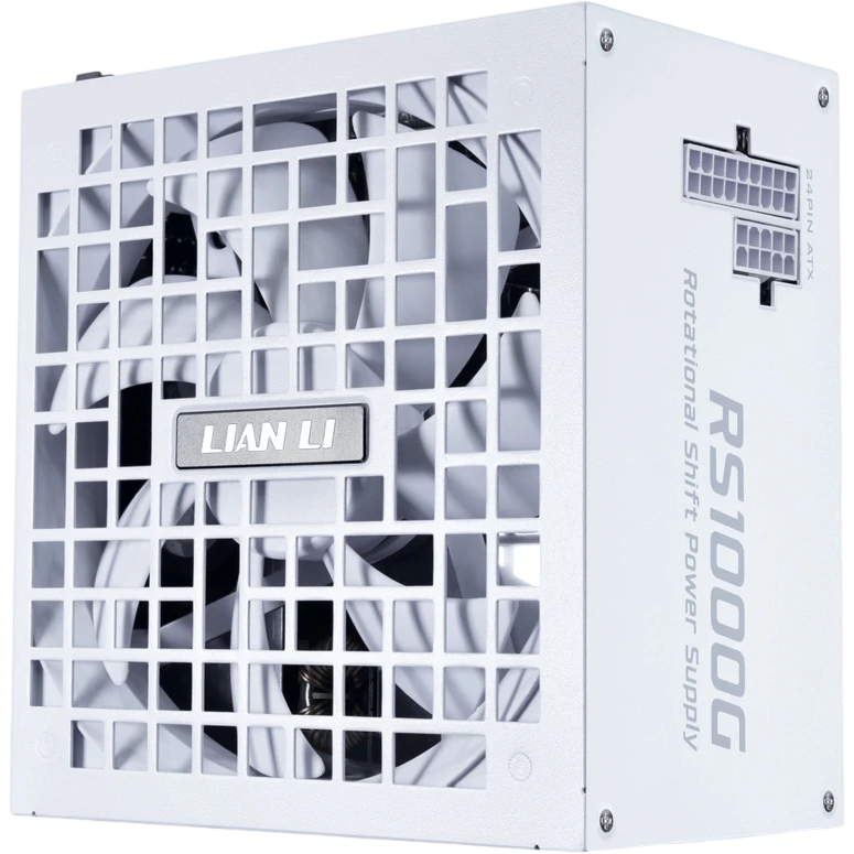 Блок питания Lian Li RS1000G White ATX 3.1, 1000W, 80 PLUS Gold, PCIe 5.1, APFC, Fully Modular G9P.RS1000G.W000.RU