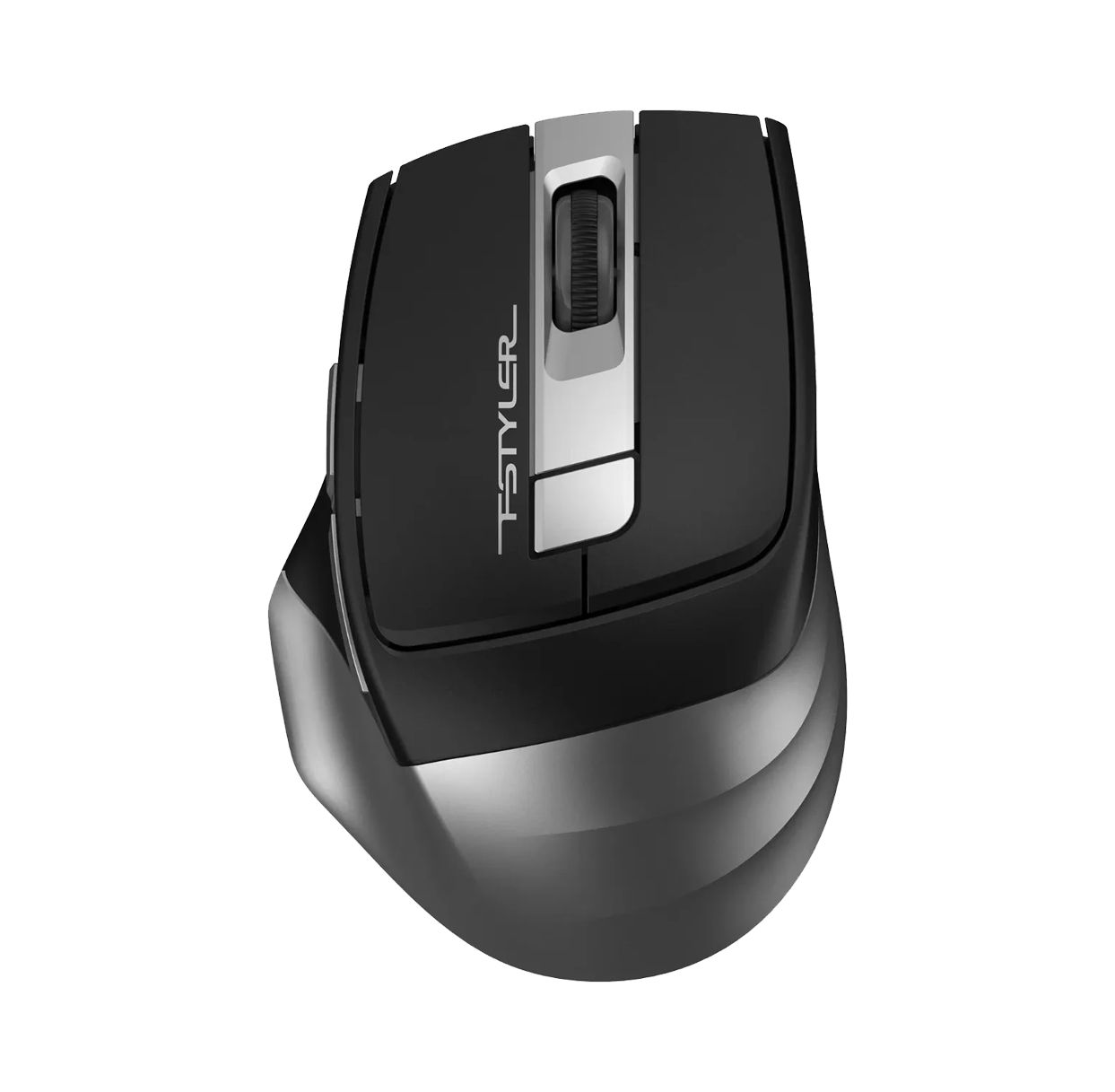 Мышь беспроводная A4Tech Fstyler FG35 (2000dpi) (6but) серый/черный