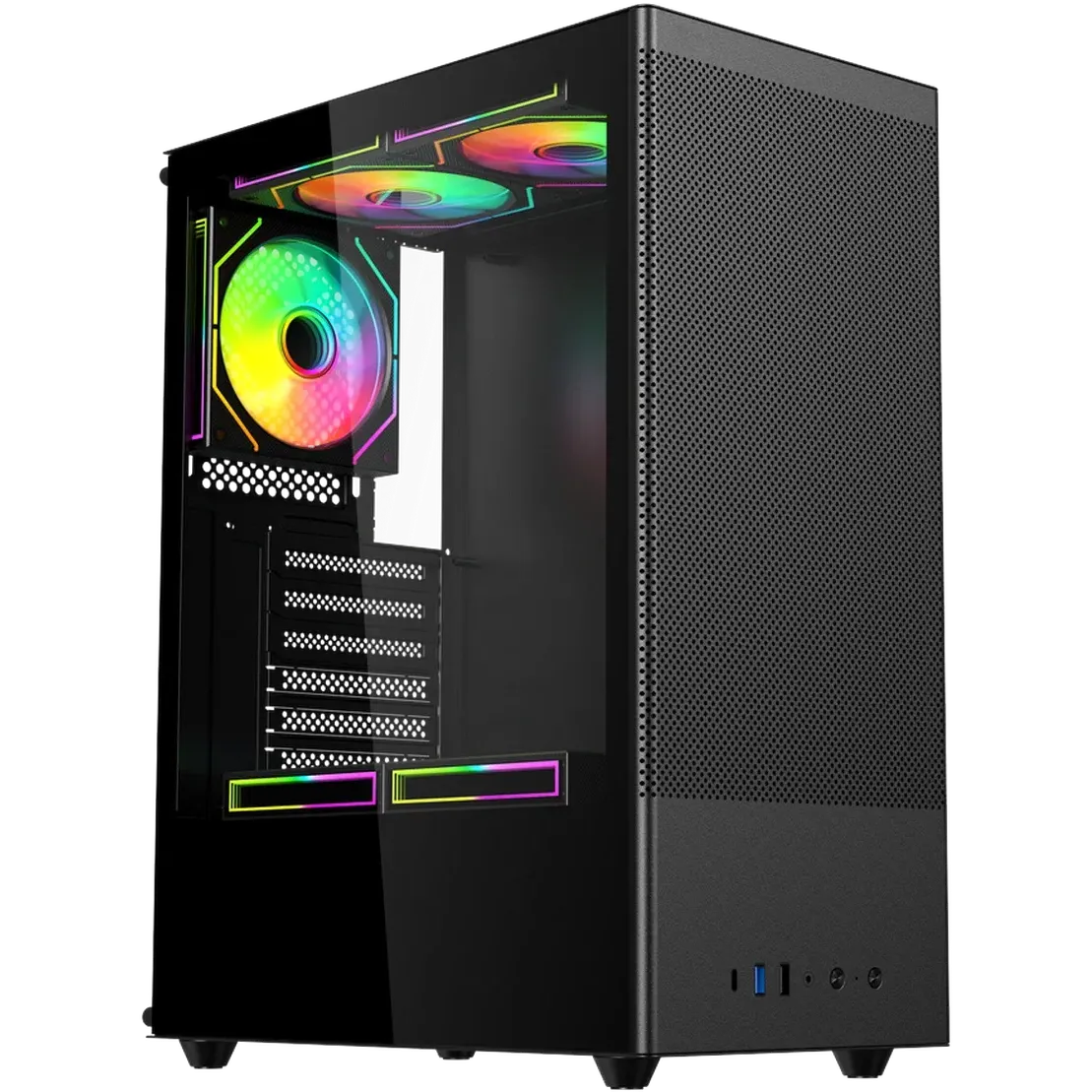 Компьютерный корпус ACD Citadel 108B TG Black (AH-SI2G0-000) купить по выгодной цене! 