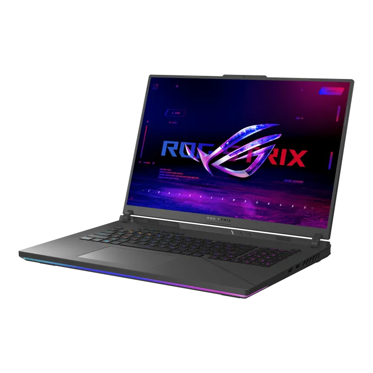 Ноутбук Asus ROG Strix G18 (2023) G814JV-RS75 (Intel Core i7-13650HX/18"/2560x1600/240Hz/16Gb/2Tb SSD/GeForce RTX4060 8Gb GDDR6/Win 11 Home) Gray
