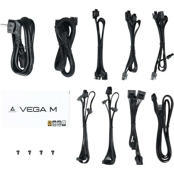 Блок питания Chieftec 1000W Vega M (PPG-1000-C) 16 Pin (PCIe 5.0 Connector Cable Details)