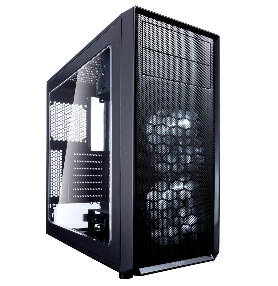 Компьютерный корпус Fractal Design Focus G [FD-CA-FOCUS-BK-W] черный купить по выгодной цене! 