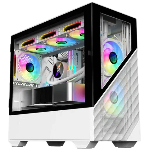 Компьютерный корпус 1STPLAYER DK D7 LED White (D7-WH-3F1-W) купить по выгодной цене! 