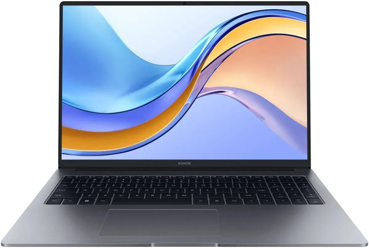 Ноутбук HONOR MagicBook X16 2024 BRN-H56 (Ryzen 5 7640HS/16"/1920x1200/16 Гб/2Tb SSD/Radeon 760M/Win 11 H) Gray - фото