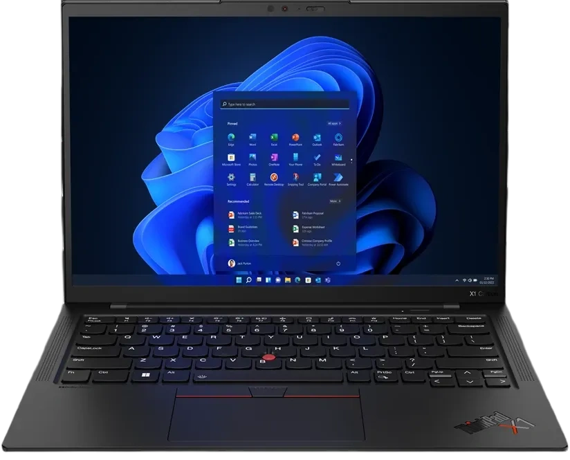 Ноутбук Lenovo ThinkPad X1 Carbon Gen 11 (Core i7-1355U/14"/3K/OLED/16GB/1Тб SSD/Iris Xe/4G LTE/5G/Win 11 Pro) черный - фото