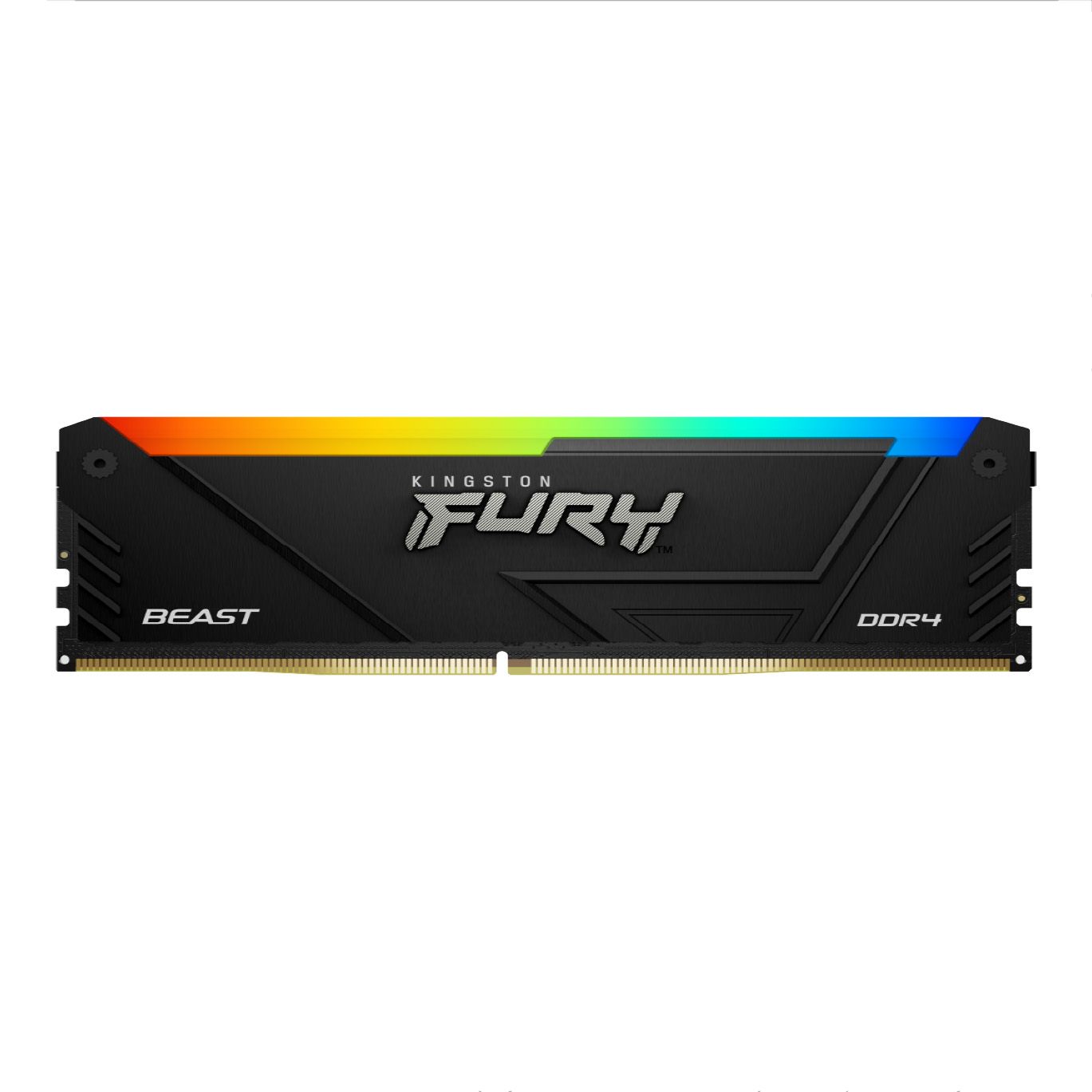 Оперативная память 32 Gb 3200 MHz Kingston FURY Beast RGB XMP Black  (KF432C16BB2A/32) - купить. цена:9 292 руб. руб.