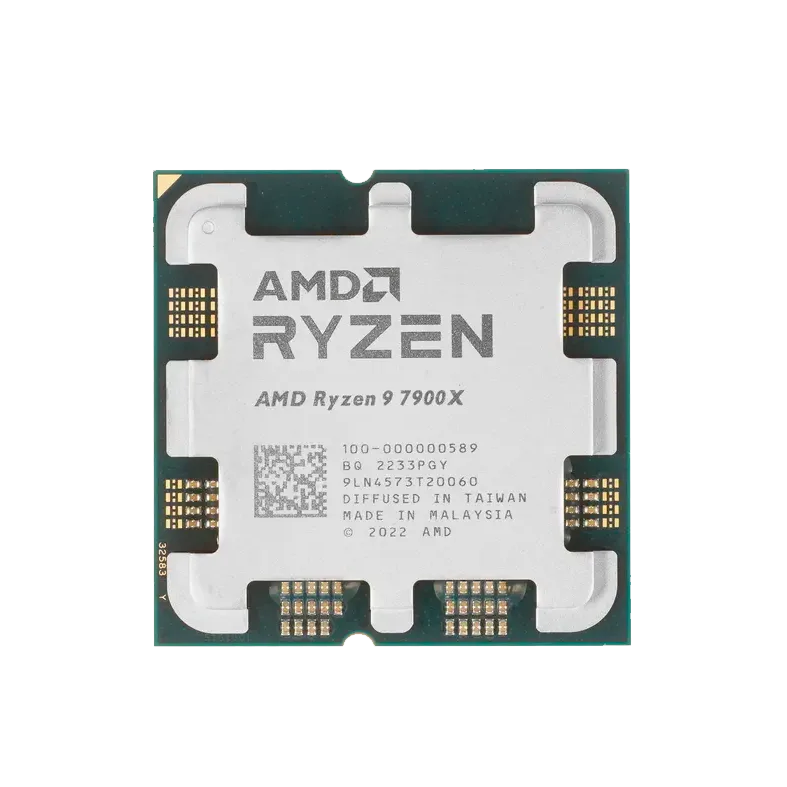 Процессор AMD Ryzen 9 7900X (4.7 ГГц - 5.6 ГГц / AM5 / кол-во ядер