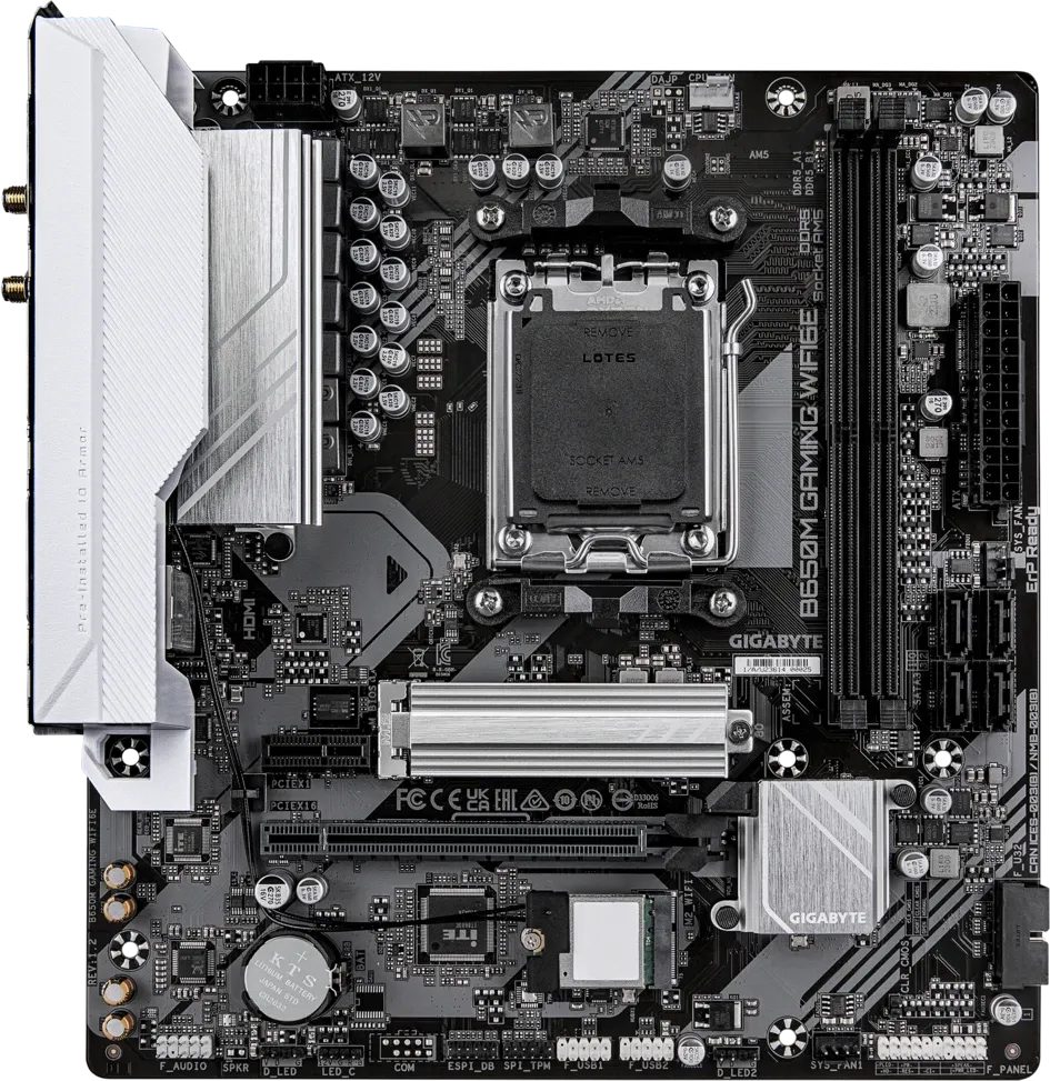 Материнская плата Gigabyte B650M GAMING WIFI6E купить по выгодной цене! 