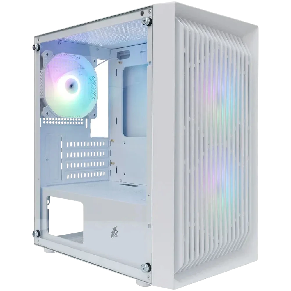 Компьютерный корпус 1STPLAYER BLACK.SIR BS-2 ARGB White (BS-2-WH-3F7-W) купить по выгодной цене! 