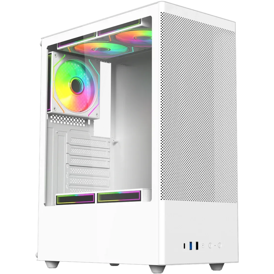 Компьютерный корпус ACD Citadel 108W TG White (AH-SI2G0W-00) купить по выгодной цене! 