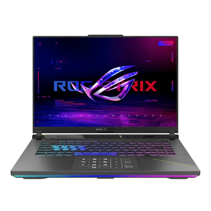 Ноутбук Asus ROG Strix G614FR (AMD Ryzen 9 9955HX/16"/2560x1600/32GB/2Tb SSD/GeForce RTX 5070Ti 12GB/Win 11 Pro) Green - фото
