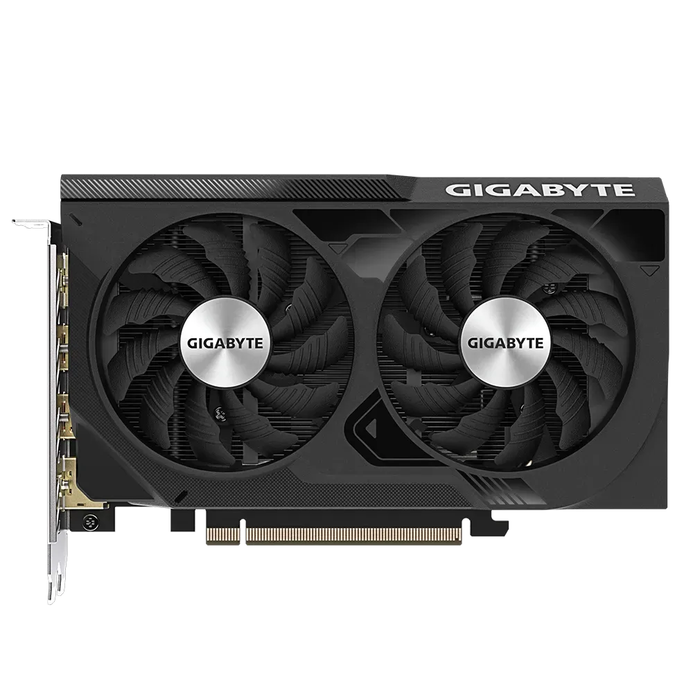 Видеокарта GIGABYTE GeForce RTX 4060 WINDFORCE OC (GV-N4060WF2OC-8GD),  Retail - купить. цена:34 500 руб. руб.