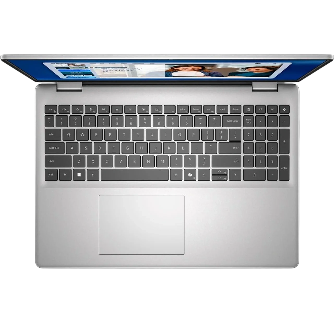 Ноутбук Dell 16 DС16256 (AMD Ryzen AI 5 330/16" 1920x1200/16Gb/512Gb SSD/AMD Radeon 820M/Win 11 Home) Silver