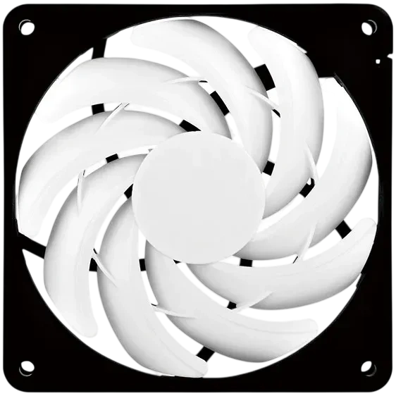 Вентилятор для корпуса Silverstone SST-FN123 FAN 120mm*15mm, 2000rpm, 32.6 CFM, 23.5dBA, Sleeve, 3pin, RTL (221235)
