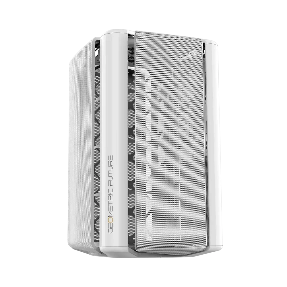 Компьютерный корпус Geometric Future Model 2 The Ark White (1AM2AKWT00101) (GF_M2-THE-ARK-WH-MESH)