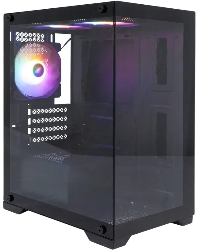Компьютерный корпус 1STPLAYER MIKU Mi2 LED Black (FP_Mi2-BK-3F1) купить по выгодной цене! 