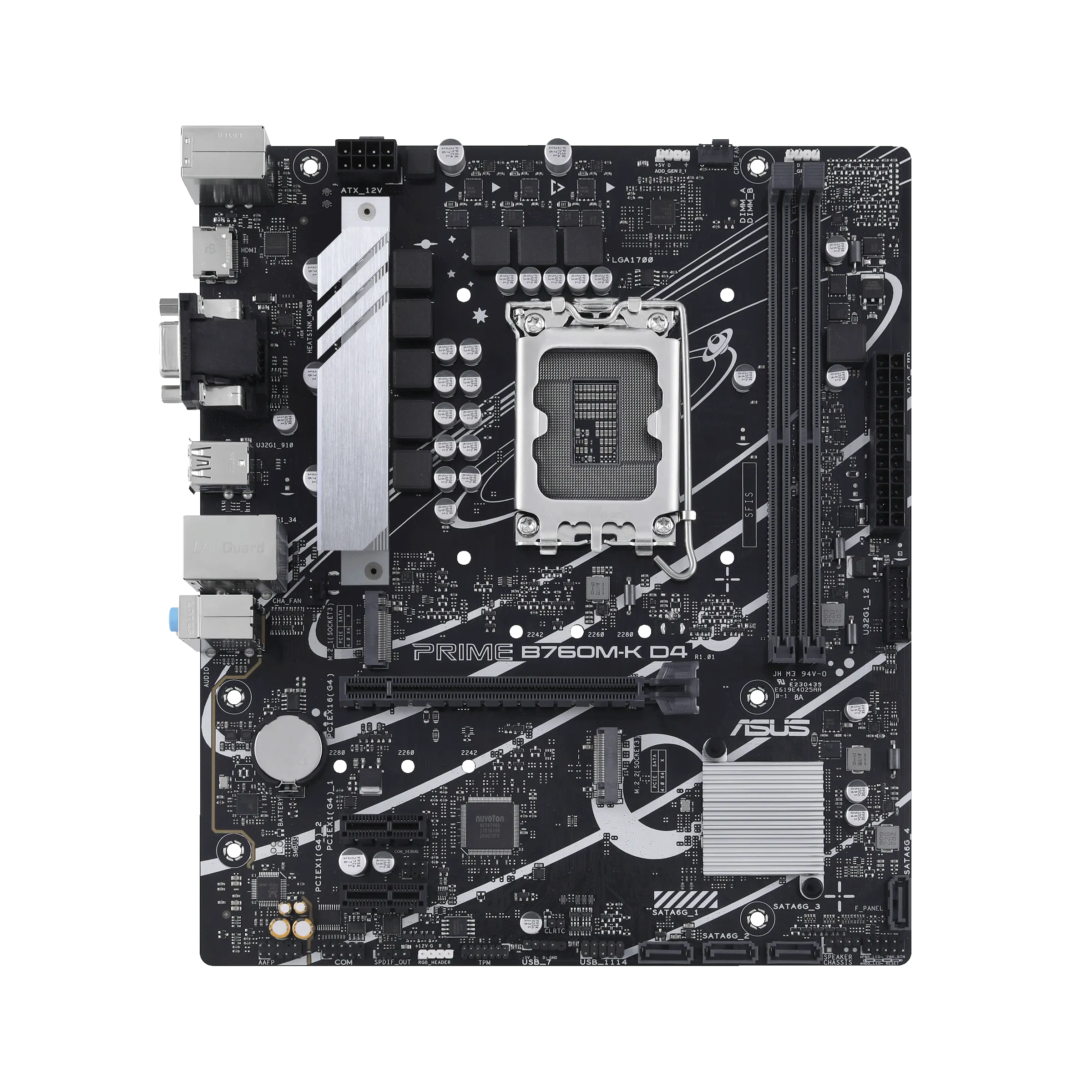 Материнская плата ASUS PRIME B760M-K D4