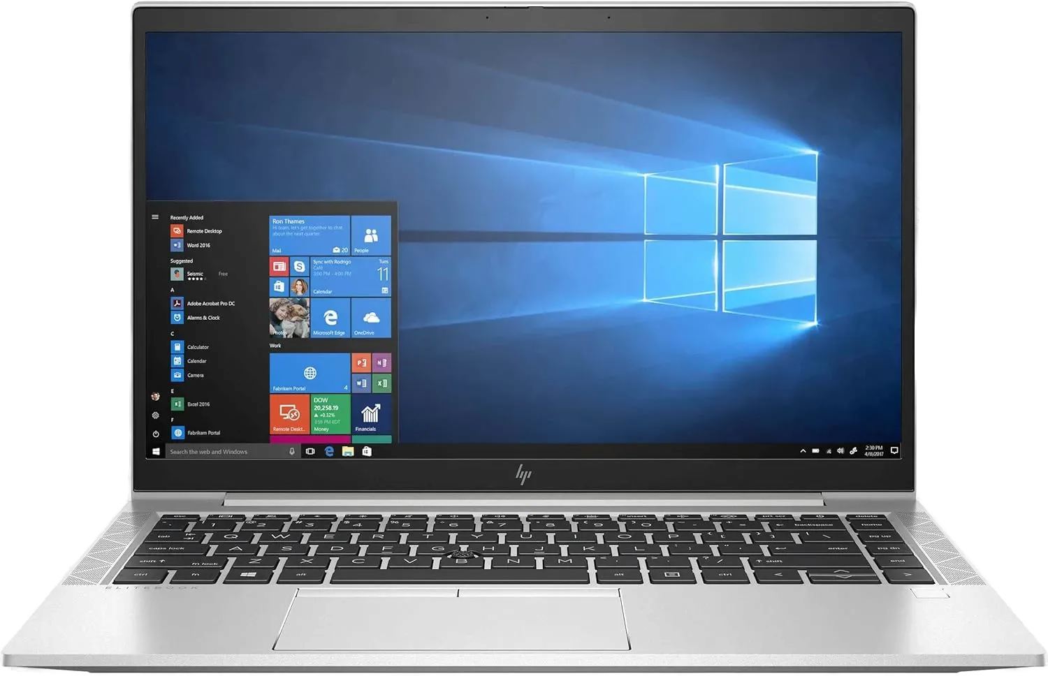 Ноутбук HP EliteBook 845 G7 (Ryzen 3 Pro 4450U/14" FHD IPS/FHD/RAM 8GB/256GB/Radeon Graphics/Wi-Fi/Win 10 Pro) Silver - фото