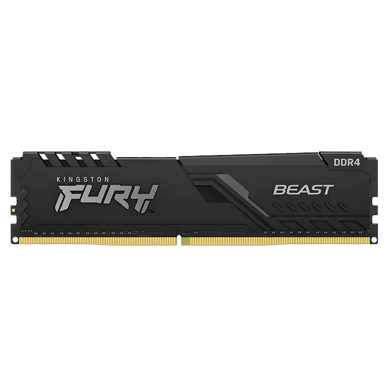 Оперативная память DDR4 16 ГБ 3200 МГц Kingston FURY Beast Black (KF432C16BB/16) модулей 1 шт. купить по выгодной цене! 