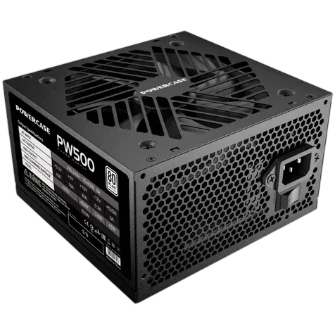 Блок питания Powercase 500W PW500 Black (PS-500W-DC) купить по выгодной цене! 