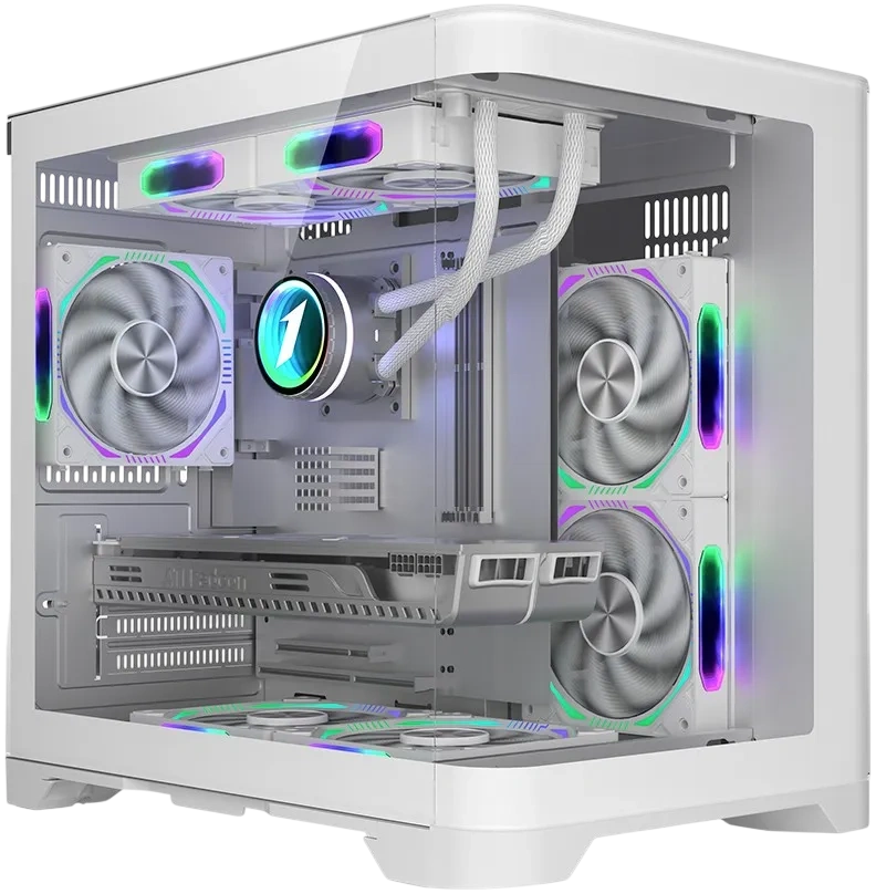 Компьютерный корпус 1STPLAYER UVIEW UV5 White (UV5-WH) купить по выгодной цене! 