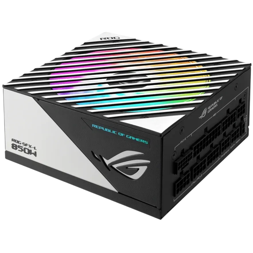 Блок питания ASUS 850W ROG-LOKI-850P-SFX-LGAMING RGB Black 90YE00N3-B0NA00 16 Pin (PCIe 5.0 Connector Cable Details)