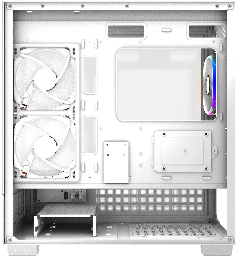 Компьютерный корпус Powercase Vision Micro M3W TG ARGB White (CVMMW-A3)