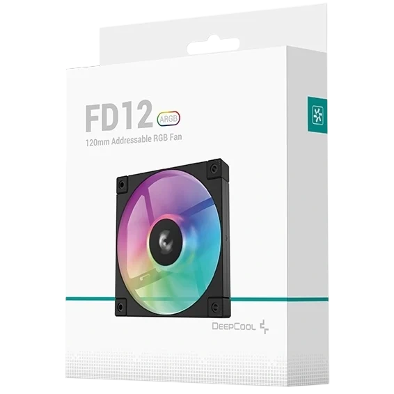 Вентилятор для корпуса Deepcool FD12 ARGB Black BOX