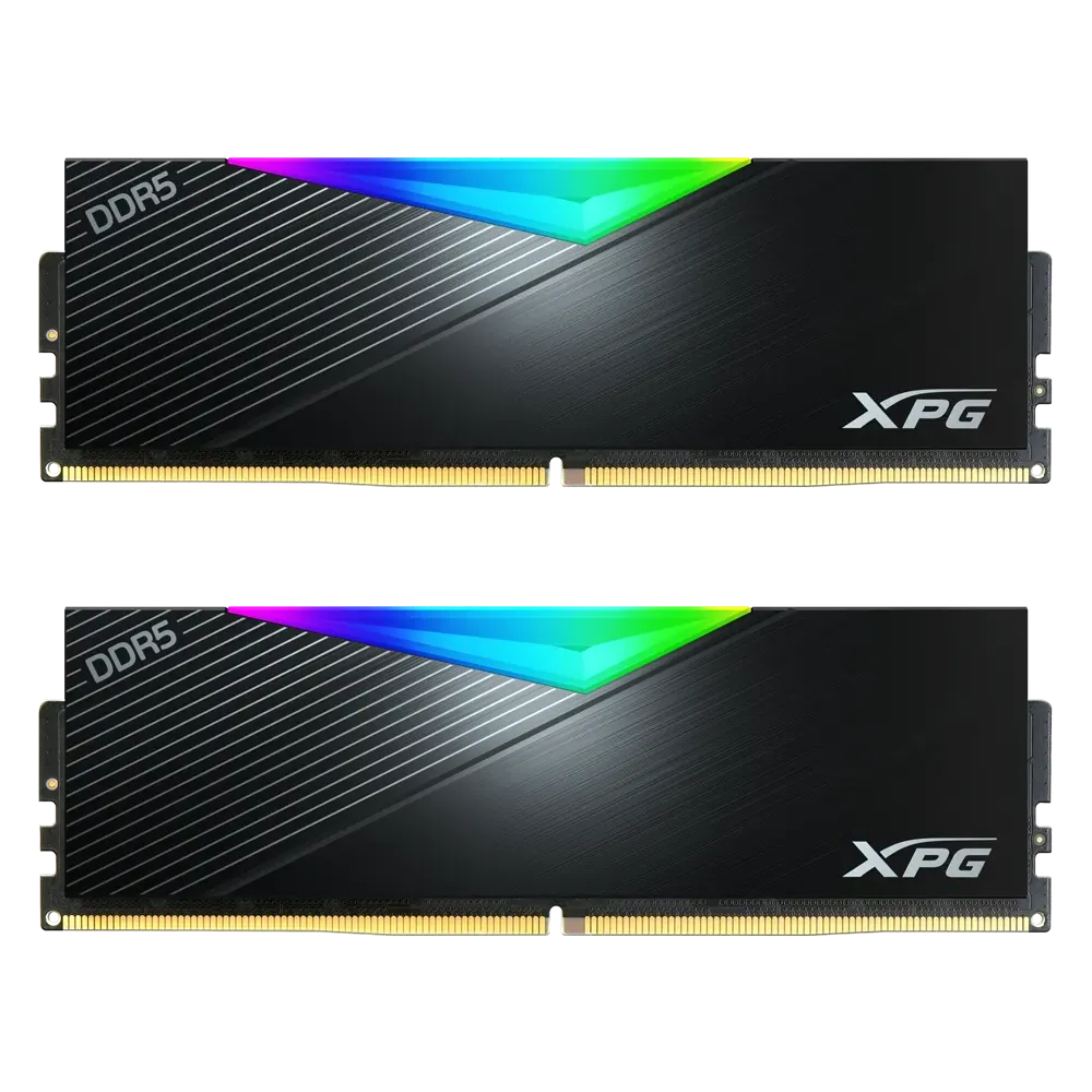 Оперативная память DDR5 32 ГБ 6400 МГц ADATA XPG LANCER RGB Black (AX5U6400C3216G-DCLARBK) модулей 2 шт.