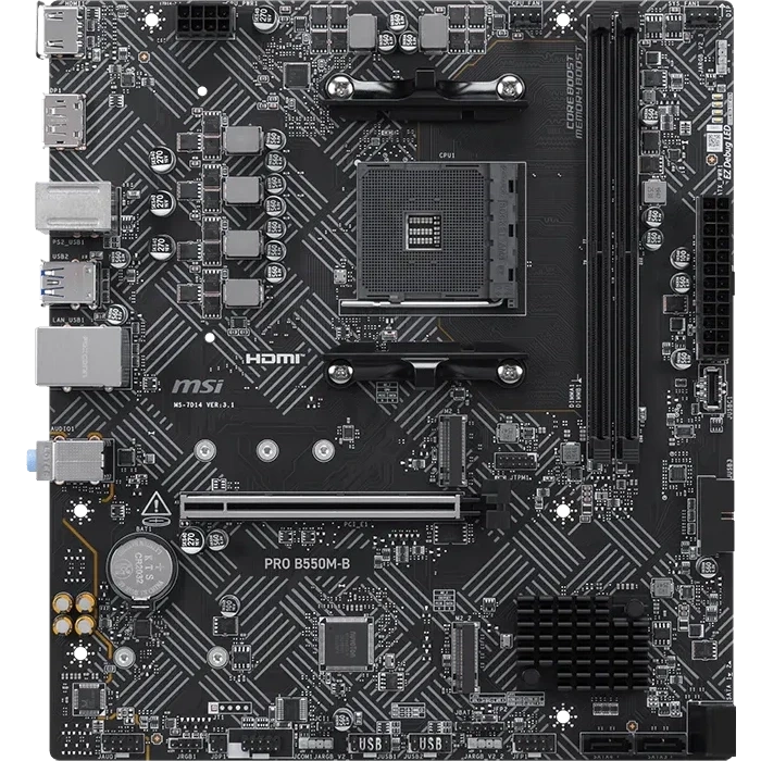 Материнская плата MSI PRO B550M-B