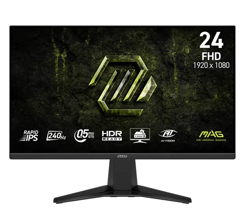 Монитор MSI 23.8" MAG 245F X24,240HZ,1920 x 1080 (FHD),Rapid IPS, черный