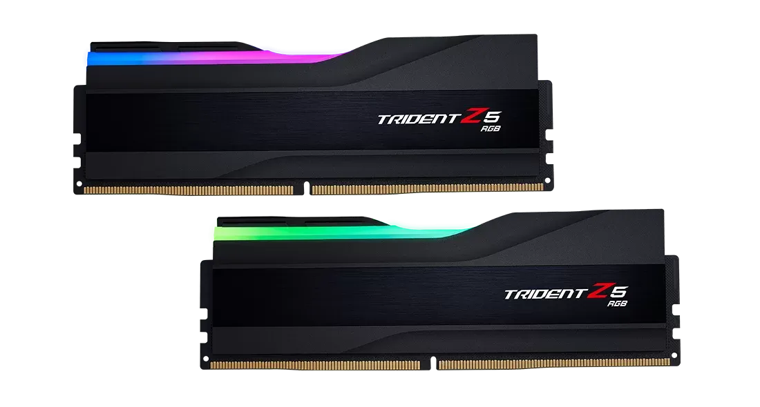Оперативная память 128 Gb 6400 MHz G.Skill TRIDENT Z5 RGB Black (F5-6400J3644F64GX2-TZ5RK) купить по выгодной цене! 