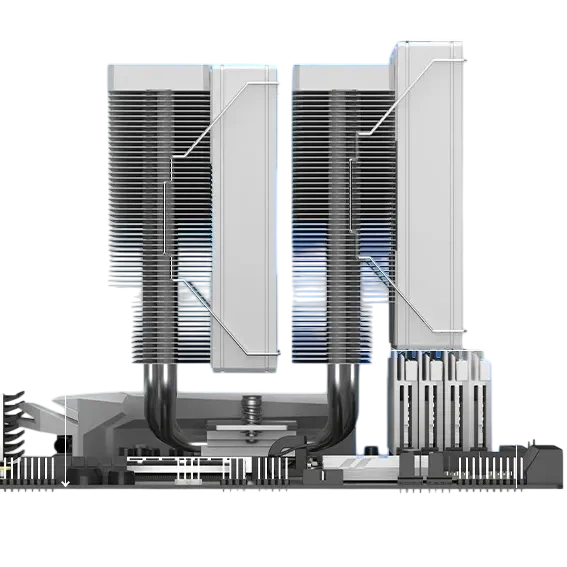Кулер для процессора ID-Cooling FROZN A620 ARGB White