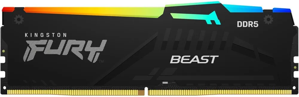 Оперативная память 8 Gb 6000 MHz Kingston FURY Beast RGB EXPO Black (KF560C36BBEA-8)