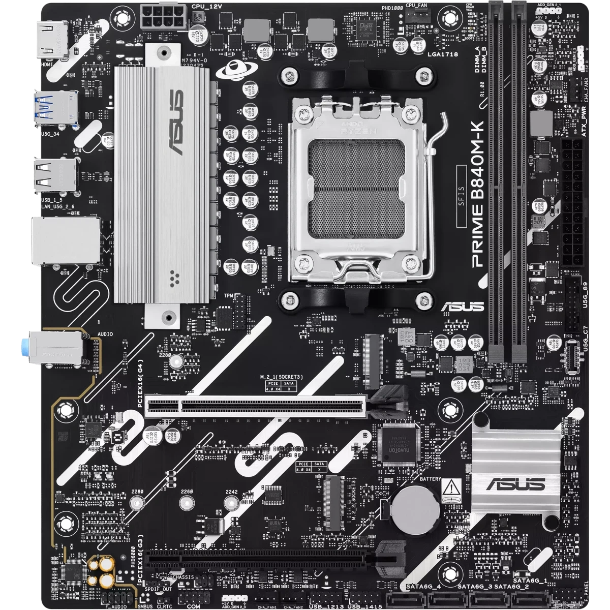 Материнская плата ASUS PRIME B840M-K (90MB1PK0-M0EAY0)