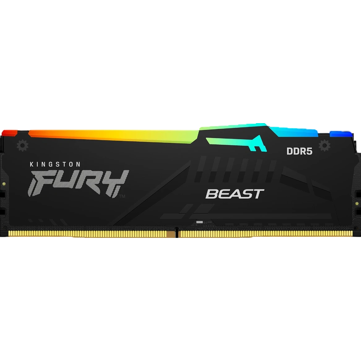 Оперативная память 32 Gb 6400 MHz Kingston FURY Beast RGB Black (KF564C32BBEA-32)