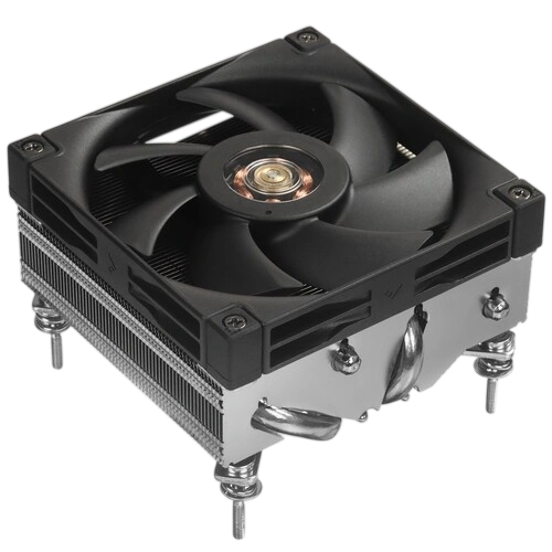 R-AN400-SRWNMN-G - Кулер для процессора, Deepcool, AN400 R-AN400-SRWNMN-G, Intel 1851/1700/1200/115х и AMD AM5/AM4, 150W, 92мм, 500- 2950±10% об/м, 31.18CFM,  23,2dB(A), 4pin, 92х92х52,5мм, Серебряный