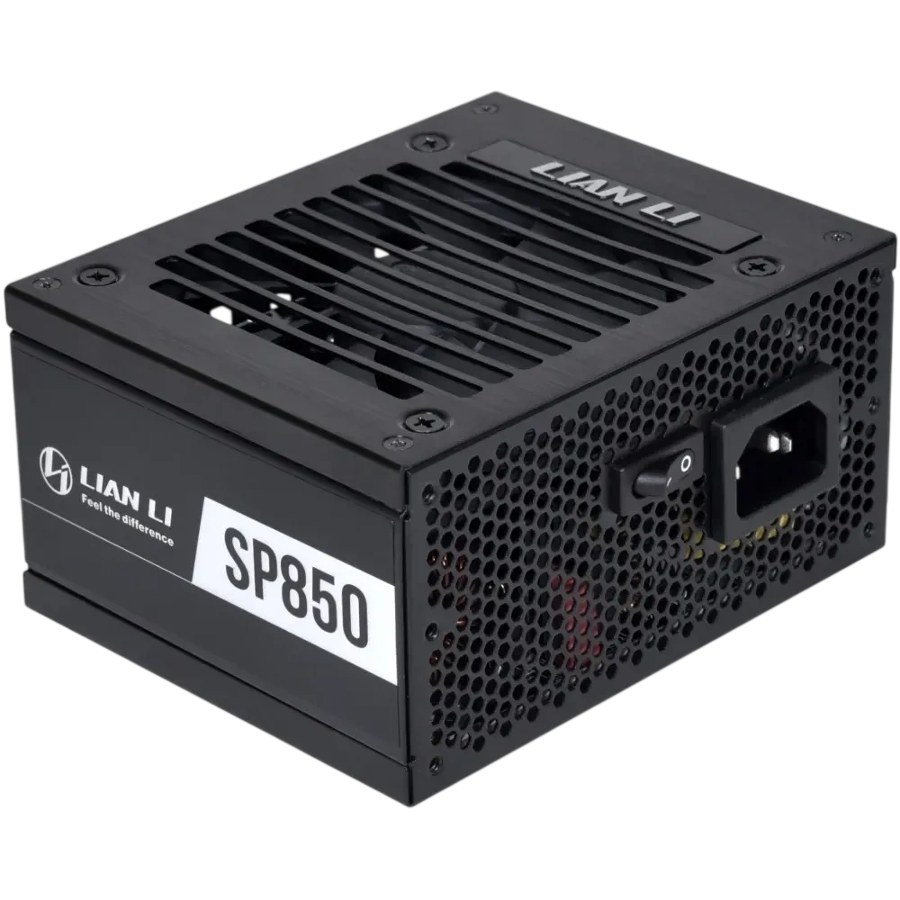 Lian Li Блок питания SP850 / Black / SFX, 850W, 80 PLUS Gold, PCIe 5.0, APFC, 92mm Fan, Fully Modular / G89.SP850B.01RU