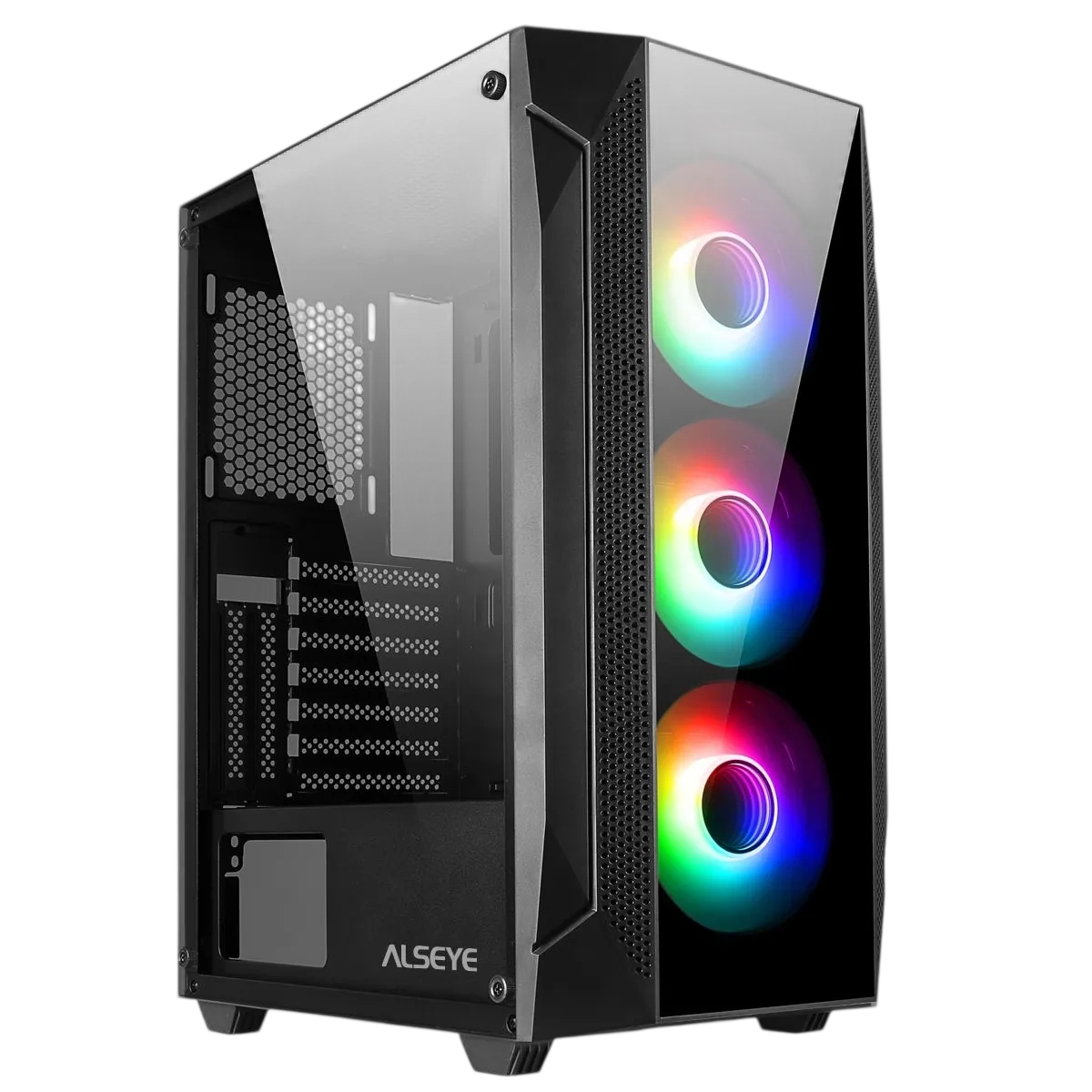 Компьютерный корпус ALSEYE RGB (Phantom 1.0-BK)