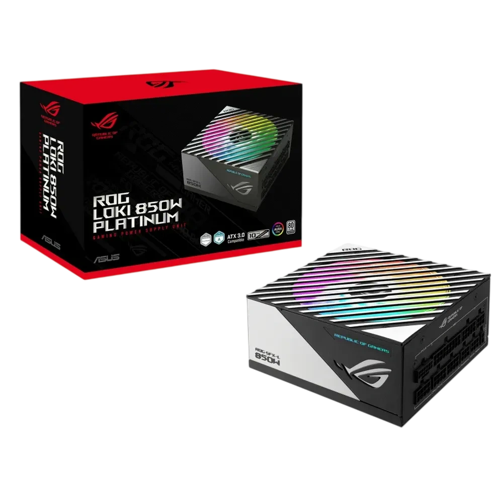 Блок питания ASUS 850W ROG-LOKI-850P-SFX-LGAMING RGB Black 90YE00N3-B0NA00 16 Pin (PCIe 5.0 Connector Cable Details)