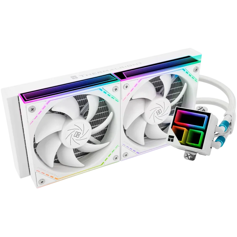 Система жидкостного охлаждения для процессора Thermalright Frozen Infinity 240 ARGB White (TRFI240W) купить по выгодной цене! 