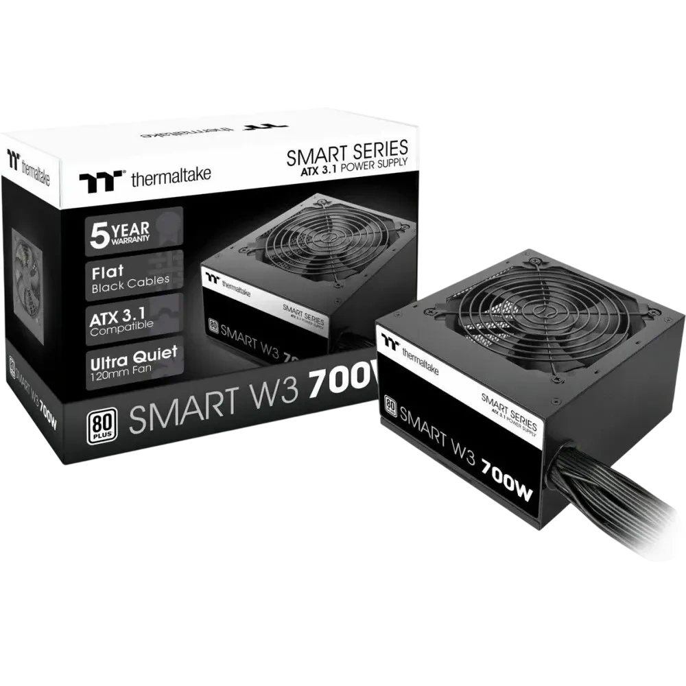 Блок питания Thermaltake 700W SMART W3 700 (PS-SPW-0700NNFAWE-1)