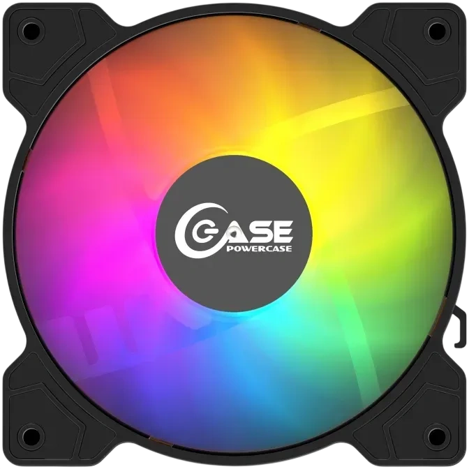 Вентилятор для корпуса Powercase (M2) ARGB Black купить по выгодной цене! 
