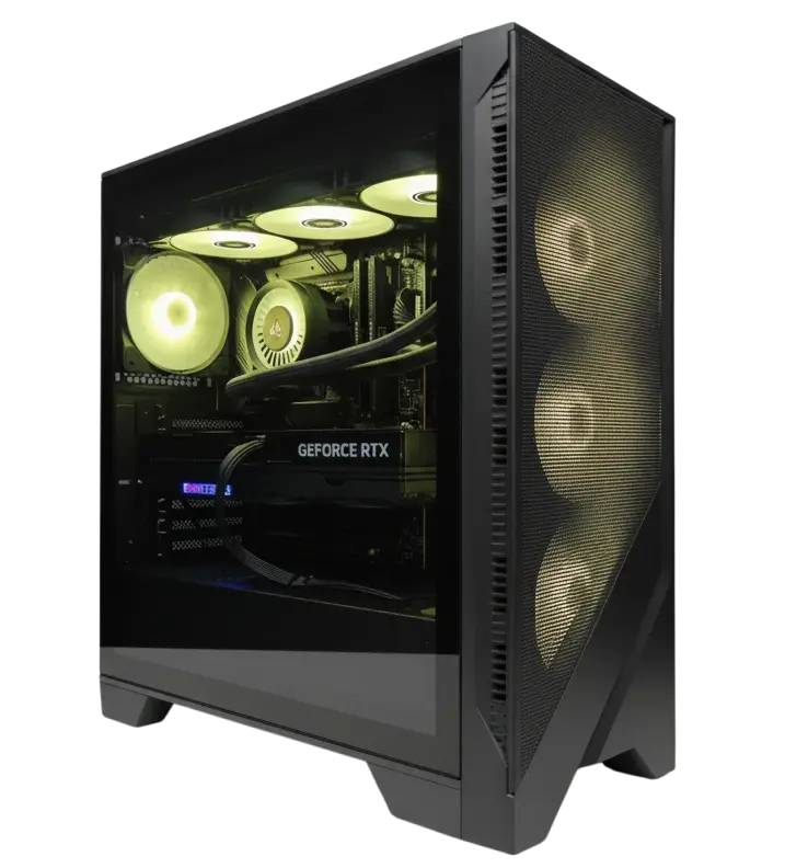 Игровой компьютер 989962 (Core i7-12700F 2.1 ГГц/Intel Z790/32 ГБ DDR5 6 ГГц/2048 ГБ SSD/RTX 5070 12 ГБ/Wi-Fi/850W/MSI MAG FORGE 320R AirFlow TG ARGB) - купить!