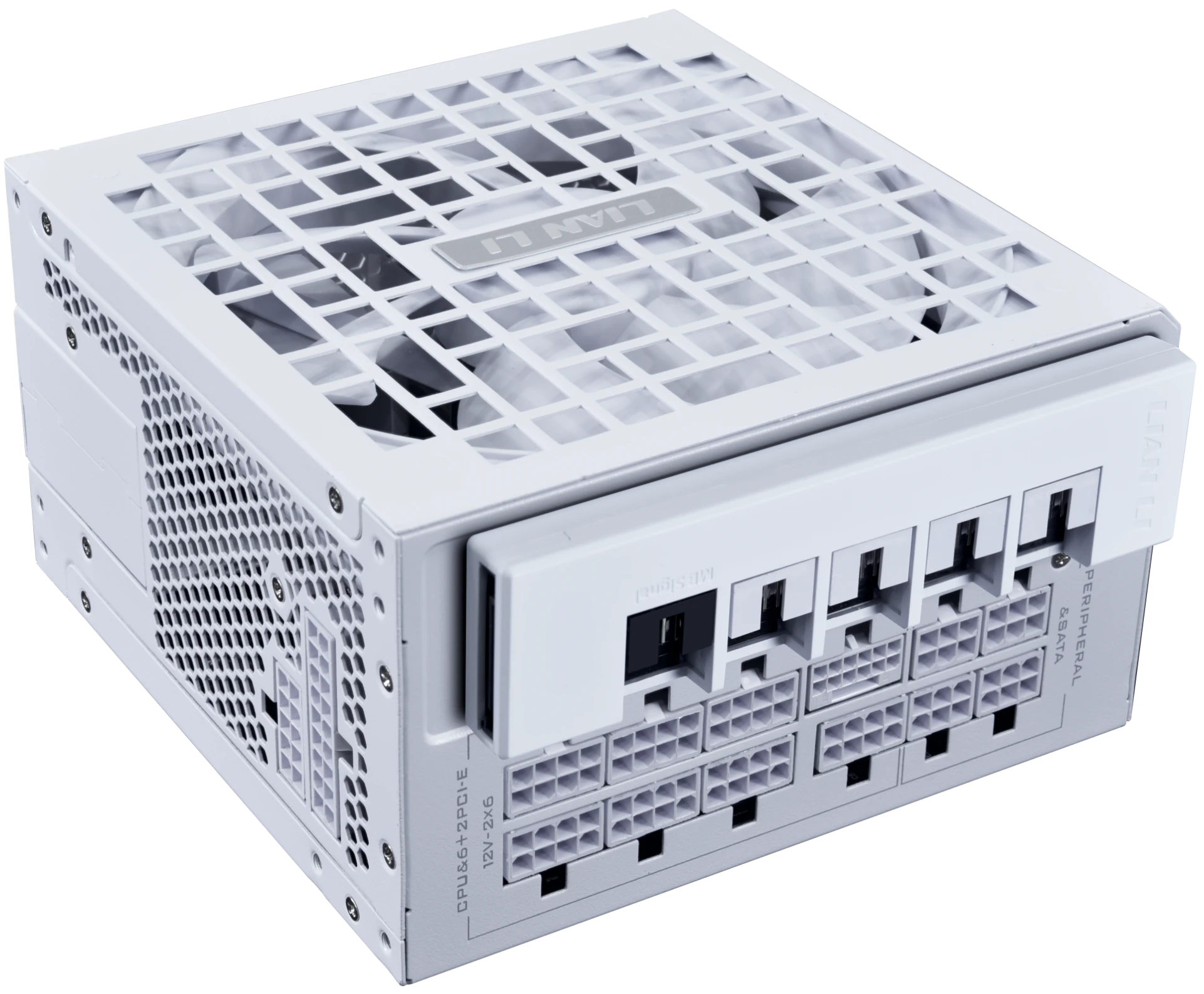 Блок питания Lian Li 1200W RS1200G USB HUB White (G9P.RS1200G.WH00.RU) 16 Pin (PCIe 5.1 Connector Cable Details) купить по выгодной цене! 